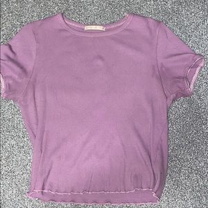Purple crop top!